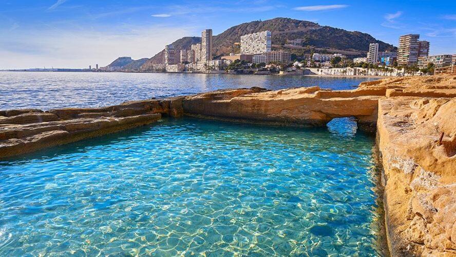 Apartamento En Playa De La Albufereta Alicante Ngoại thất bức ảnh